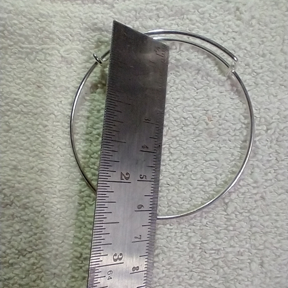 Silvertone charm bracelet blank - Picture 3 of 4